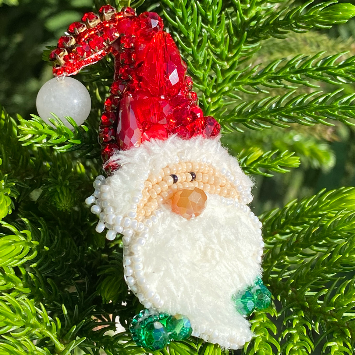 Santa Gnomo - Broche