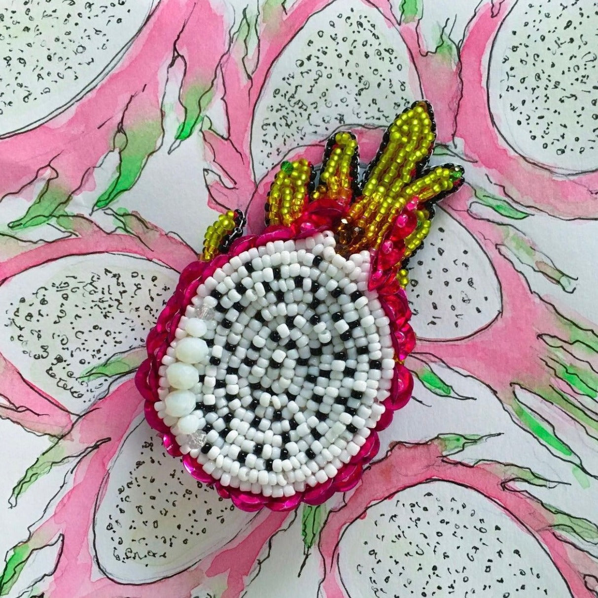 Pitaya - Broche