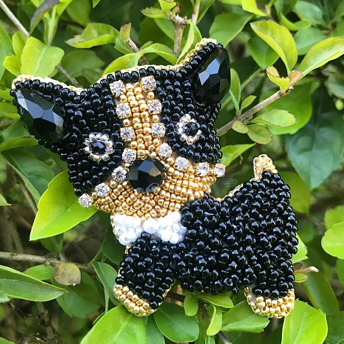 Boston Terrier - Brooch