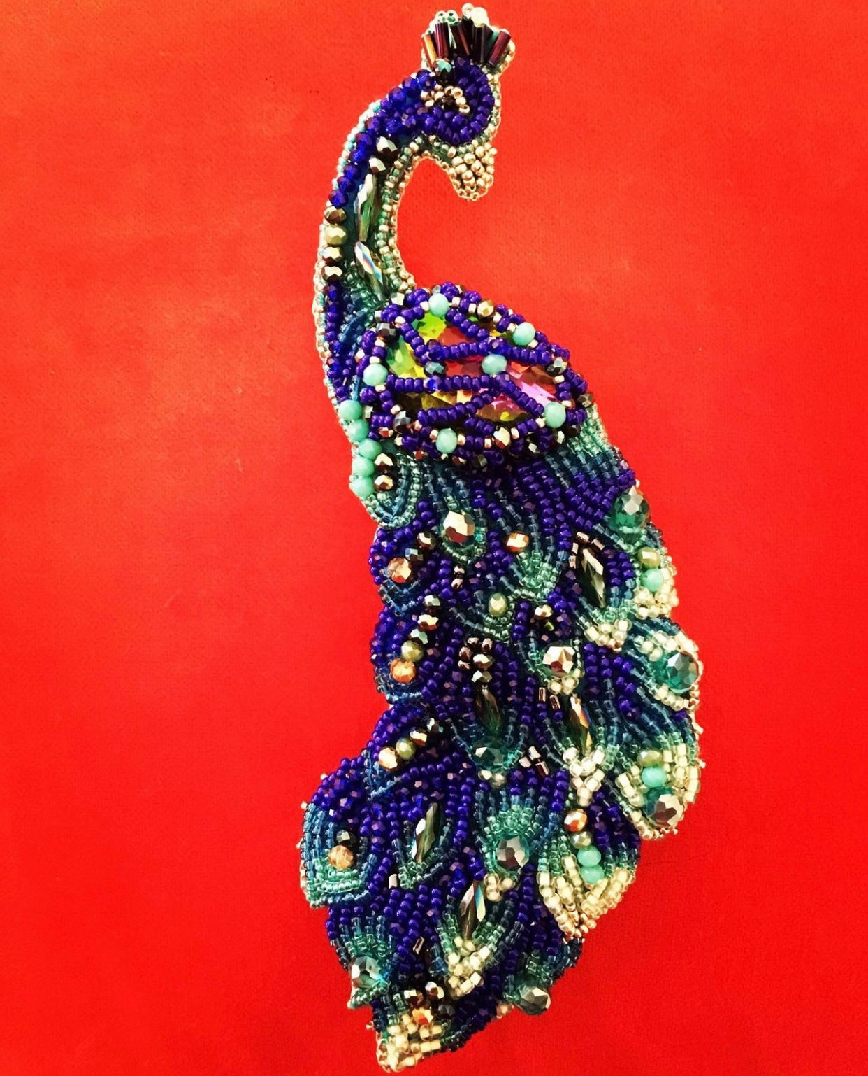 Pavo Real - Broche