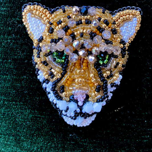 Leopardo - Broche